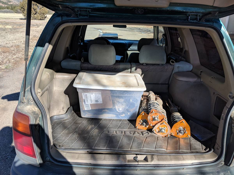 Illustration for article titled At $3,500, Will This Supercharged 1999 Subaru Forester Blow Your Mind?